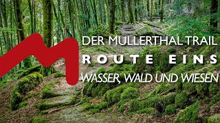 Mullerthal Trail  Route 1  Wasser Wald und Wiesen  Kleine Luxemburger Schweiz [upl. by Schilt183]