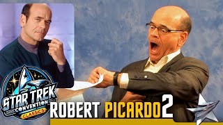 Robert Picardo Convention Appearance Part 2 Full Panel Star Trek Convention Classics [upl. by Aitret]