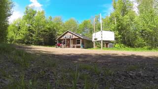 Solo ATV Ride New Trails Dehydrated Trail Lunch [upl. by Aretina]