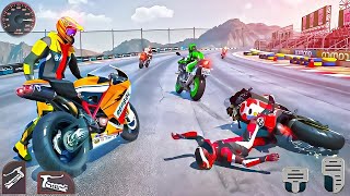 Moto Rider Bike Racing Game – Android Gameplay [upl. by Emolas]