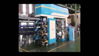 Off line 6 color flexographic printing machine H6600 [upl. by Omrellug]