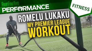 Romelu Lukaku  My Premier League workout  Pro level training [upl. by Ettelracs]