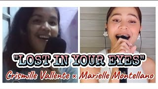 LOST IN YOUR EYES  Crismille Vallente × Marielle Montellano  NEW GENERATION GOLDEN VOICES OF OPM [upl. by Delanie]