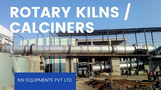 ROTARY KILN  CALCINER [upl. by Aeikan]