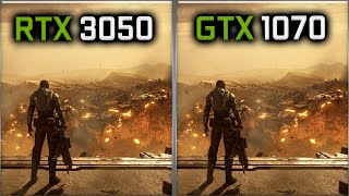 RTX 3050 vs GTX 1070 Benchmark – 59 Tests [upl. by Assened239]