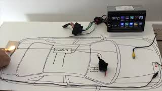 How to wire in a reversing backup camera  watch this first [upl. by Elades]