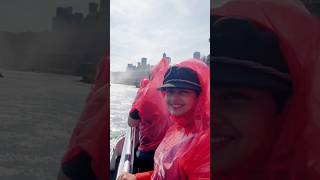 Niagara falls Cruise rideOnce in a lifetime experience 🫰ontario apt canadashorts [upl. by Okiam621]