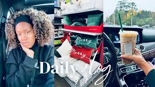 VLOG  CHRISTMAS DECOR SHOPPING  GOD IS GOOD  MORE [upl. by Ludwigg618]