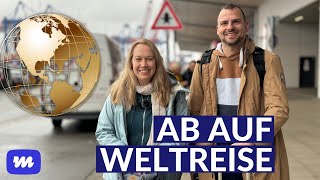 AIDAWeltreise 202324 Barbara und Michael gehen an Bord mit mir [upl. by Mariquilla]