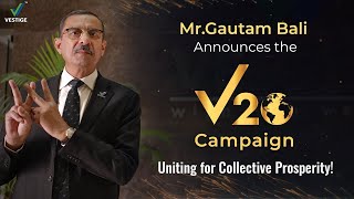 MrGautam Balis V20 Campaign amp New Milestone Celebration with New Year 2024 [upl. by Denyse]