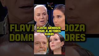 FLAVIO MENDOZA DOMA A LOS ACTORES KUKAS argentina casta cristina milei economia [upl. by Isdnyl]