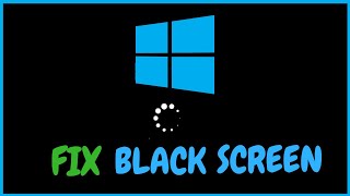 How to Fix Black Screen After Boot On Windows 10  Blackscreen Infinite loop  TechServices [upl. by Milford]