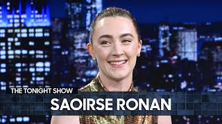 Saoirse Ronan Was Told by Chappell Roan They Are quotTwinsquot Talks Getting Married and Blitz Extended [upl. by Goldshell597]