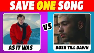 Save One Song of One Direction members  pick one kick one song quiz  Directioners Songs Quiz 2024 [upl. by Lavro424]