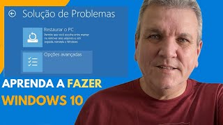 DEU TELA AZUL NO WINDOWS 10  COMO RESTAURAR O PC amp CONFIGURAÇÕES DE INICIALIZAÇÃO [upl. by Aerbas]