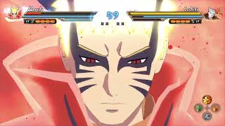 Naruto Baryon Mode VS Isshiki Otsutsuki  Storm Connections [upl. by Kcirdor337]