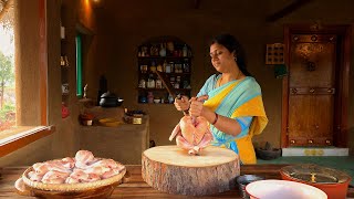 Chicken Fry  Ft The Tiny Foods  Ram amp Valar A Life Of Tamil Tradition  The Traditional Life [upl. by Hallsy]