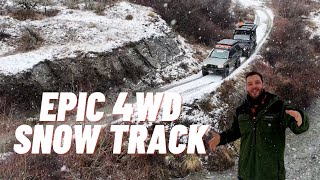 New Zealands best 4WD track covered in SNOW [upl. by Aural16]