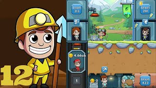 idle Miner tycoon walkthrough 12 with Titans Thunder Arcade 🕹️android minecraft digger minivlog [upl. by Nosduh]