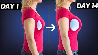 Lift Grow and Firm Your Breast In 14 Days  5 MIN Breast Workout [upl. by Warms]