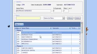 TREINAMENTO TOTVS CHEF MODULO CADASTROS PLANO DE CONTAS [upl. by Araed]