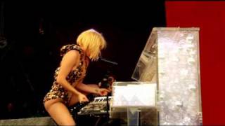 Lady Gaga  Poker Face Acoustic Version Live at Oxegen Festival 2009 HQ [upl. by Cohlette526]