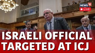 Israel News  Israel Official Interrupted At ICJ LIVE  South Africa ICJ Israel LIVE  News18 N18L [upl. by Bonina]