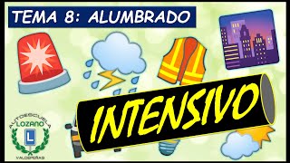 INTENSIVO PERMISO B  TEMA 8 ALUMBRADO [upl. by Feirahs]