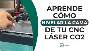 ¿Quieres saber como nivelar la cama de un Láser CO2 Conóce todos los detalles en este video [upl. by Melliw]