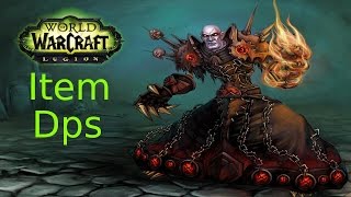 WOW LEGION  Wieviel Dps bringen meine ITEMS  GEBRECHENDÄMONOLOGIEZERSTÖRUNGS HEXENMEISTER german [upl. by Kirt]