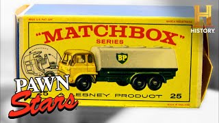 Pawn Stars 20000 Loan on HUGE VINTAGE Matchbox Collection Season 4 [upl. by Ahsrat]