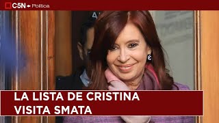 REUNIÓN de la LISTA de CRISTINA en SMATA CUMBRE DE quotPRIMERO LA PATRIAquot [upl. by Larentia]