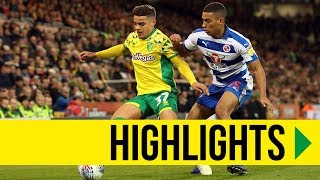 HIGHLIGHTS Norwich City 22 Reading [upl. by Octave]