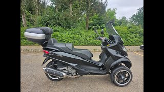 Piaggio Mp3 500 First Ride And Review Before Sale [upl. by Acinorev533]