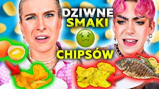 KTO ZGADNIE SMAK CHIPSÓW WYGRYWA 🥔 Testujemy dziwne chipsy Dariuss Rose i Agnieszka Grzelak Vlog [upl. by Godard]