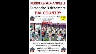 quotFLOWER COUNTRYquot Bal Country VidéoN°44 Perriers sur Andelle 27 03 12 2023 [upl. by Frankel]