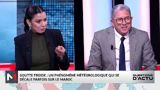 Épisode de goutte froide en Espagne  Quel risque pour le Maroc [upl. by Onnem]