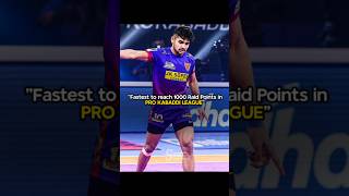 Fastest to Reach 1000 Raid Points in PKL 🔥 ProKabaddi [upl. by Kcirdot997]