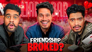 THIS GAME ALMOST BROKE OUR FRIENDSHIP 😱 LIARS BAR [upl. by Aremihc]