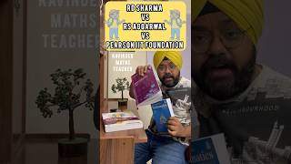 Pearson IIT foundation Vs RD Sharma Vs RS Aggarwal Best Reference Books for Class 10 Board shorts [upl. by Othelia883]