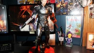 Sideshow Collectibles Mass Effect Commander Shepard Premium Format Statue [upl. by Almeeta967]