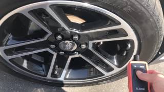 Escalade TPMS Relearn 2015 model year [upl. by Ardnad]