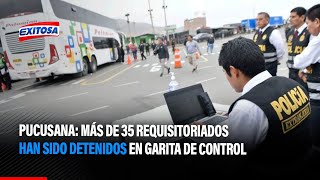 🔴🔵Pucusana Más de 35 requisitoriados han sido detenidos en garita de control [upl. by Meelak815]