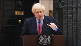 Watch in full Boris Johnsons return speech after recovering from coronavirus [upl. by Lav]