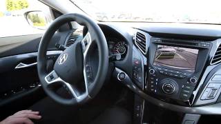 Hyundai i40 Автоматическая парковка [upl. by Leiuqese]