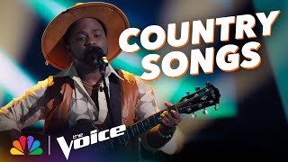 The Best Performances of Country Songs  The Voice  NBC [upl. by Orme]