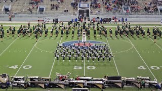 The Woodlands High School Marching Band Halftime show vs Oak Ridge High School [upl. by Nolla]