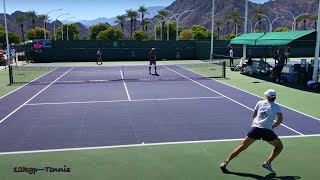 Iga Swiatek amp Bethanie Mattek Sands  IW Court Level Practice [upl. by Eileen]