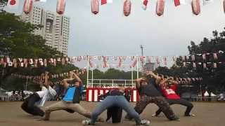 Gigantic OTN Dance Cover at JakJapan Matsuri 2014 Ambidai [upl. by Fidellia]