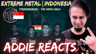 Strikebreaker  The Ninth Arch REACTION  Extreme Metal from Indonesia  Addie Reacts [upl. by Nerraw]